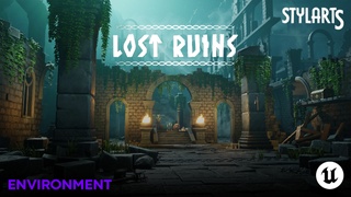Stylized Lost Ruins Unreal Engine Asset